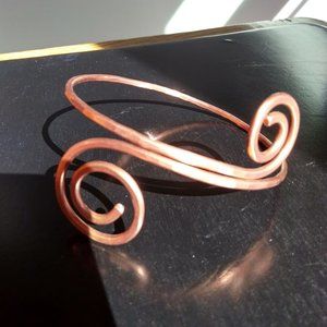 Copper Upper Arm Cuff